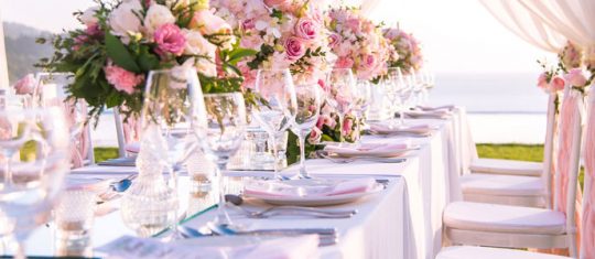 Idées de décoration de mariage personnalisé