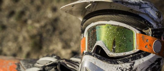 casque de moto cross